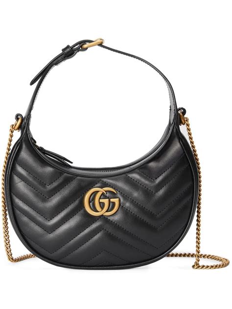 gucci marmont half moon bag.